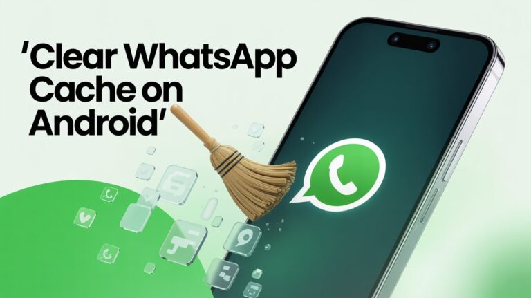 How to Delete WhatsApp Cache on Android Quickly